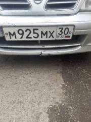 Nissan Primera 1998 года, 99 лс, автомобиль легковой, марка: Nissan, модель: Primera 2.0 Ambiente, VIN: SJNFCAP11U0213609, гос. рег. номер: М925МХ30, год изготовления: 1998