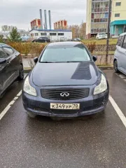 Инфинити G35 2008 года, 316 л.с., пробег 350000 км, полный привод, АКПП. VIN: JN1BBNV36U0400174, госномер К349УР70. Автомобиль не заводится при заряженном аккумуляторе.