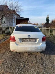 Volkswagen Polo 2016 года, VIN: XW8ZZZ61ZHG019117, номер двигателя: CWV 221110, цвет белый.