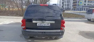 Dodge Durango, 2004 Dodge Durango, 2004 года, 235 лс, 153831 км, полный привод, АКПП еще Dodge Durango, 2004 года, 235 лс, 153831 км, полный привод, АКПП еще автомобиль, Dodge Durango 4WD, Н832ВО65, 2004, 1D8HB38N44F173779, г.р.з. Н832ВО65, 2004 года выпуска. (незначительные повреждения заднего…