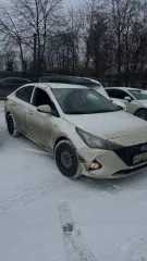 Hyundai Solaris, 2021 года выпуска, VIN Z94K241CBNR322684. Находится в залоге.