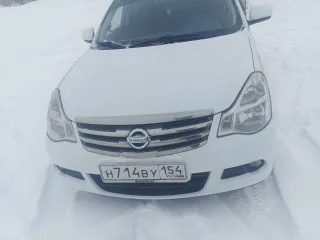 Nissan Almera, 2015 года, 102 лс, АКПП. NISSAN ALMERA, 2015 года выпуска, государственный номер H714BУ154, VIN Z8NAJL01054212836, номер кузова Z8NAJL01054212836. Транспортное средство б/у, возможно наличие скрытых дефектов, требуется личный осмотр.