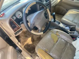 Nissan Pathfinder 2001 года, универсал, черный цвет, VIN JN8DR09Y91W610630.