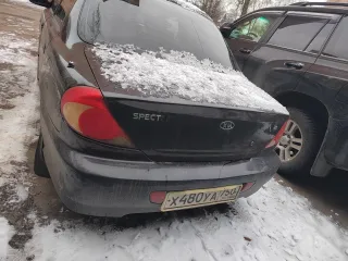 KIA SPECTRA 2006, транспортное средство, легковой автомобиль, VIN: XTKFB227360003983, 2006 г.в., цвет кузова: черный, государственный регистрационный номер Х480УА750