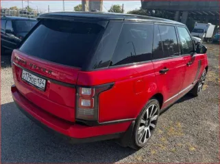 Land Rover Range Rover 2013, 510 лс, 236082 км, цвет красный, VIN: SALGA2EF5DA115948, г/н: О1790Е134, пробег: 236082 км
