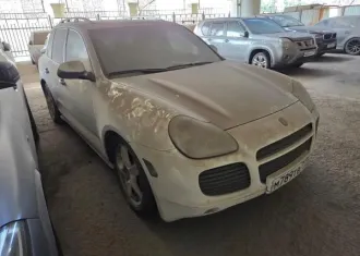 Porsche Cayenne Turbo 2005 амтс Porsche Cayenne Turbo, 2005гв, г/н М789ТВ777, цвет белый, VIN WP1ZZZ9PZ5LA84052, вид транспорта: легковой автомобиль, год выпуска: 2005, VIN номер: WP1ZZZ9PZ5LA84052, марка: Porsche, модель: Cayenne Turbo