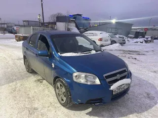 Chevrolet Aveo (Chevrolet Klas), 2007, седан, синий, г/н B285HO156, VIN XUUSF697J0000579, ПТС 86 PO 140421, СТС 99 28 362727. Требуется замена переднего бампера, гранаты с левой стороны и датчика холостого хода.