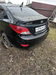 Hyundai Solaris, 2012 года, 123 лс, 400000 км. Транспортное средство - HYUNDAI SOLARIS, 2012 г.в., VIN: Z94CU41DACR137211, гос. рег. знак: У314ТР33, модель, номер двигателя: G4FC, CW056758, мощность (кВт/л.с.): 90.0/123.0, рабочий объём двигателя (см3): 1591, цвет кузова (кабины): ЧЕРНЫЙ, масса в…