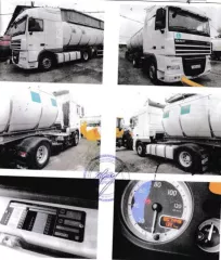 грузовой тягач седельный DAF FT XF 105.410, рег. знак Т265ВР64, год выпуска 2013, VIN XLRTE47MS0G007682