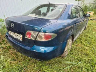Mazda 6 2006 года, VIN: JMZGG12F771693353, госномер: Х107АМ50, модель двигателя: LF, номер двигателя: 048942, мощность 108.0 кВт/146.8 л.с., объем двигателя 1999 см³, номер кузова: JMZGG12F771693353, цвет: синий, снаряженная масса 1945 кг (1385 без нагрузки), ПТС 77ТТ968642, свидетельство о…