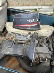 Yamaha 50 лодочный мотор, год выпуска н/д ориентировочно 2000х годов.