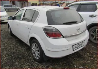 Opel Astra, 2010, 90 л.с., 205036 км, легковой автомобиль, марка: ОПЕЛЬ (Opel Astra), модель: АСТРА (Astra), VIN: XWF0AHL48A0007890, госномер: О602КМ774, 2010 года выпуска.