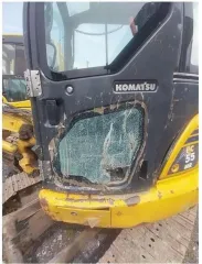 Экскаватор Komatsu PC55MR-3, 2012 г.в., зав № (рамы): 17055, цвет: желтый, документы (СОМ, ПСМ): в наличии. Имущество заложено.