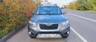 Хендай Санта Фе 2012 года, цвет серый. VIN KMHSH81XDCU877577. Кузов KMHSH81XDCU877577. ПТС серия 78УС № 573909.