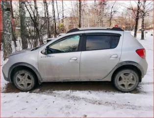 Renault Sandero 2021 года, 82 лс, 96860 км, транспортное средство: RENAULT SANDERO STEPWAY, идентификационный номер (VIN): X7L5SRLVG67838619, год изготовления: 2021, гос.номер Т174АА196.