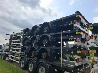Полуприцепконтейнеровоз HASTRAILER PROCON 3 axles, 2024 года, специализированный, NP9FCC08FR1314014.