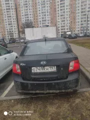 КИА DЕ (JВ|RIО) 2010 года выпуска, VIN ХWЕDН411АВ0006649. Цвет кузова черный, тип транспортного средства - легковой седан.