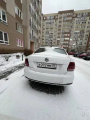 Volkswagen Polo, 2017 года, 110 лс, 207 000 км, АКПП, VIN: XW8ZZZ61ZHG054216, тип двигателя: Бензин, мощность (кВт/л.с.): 80.9/110, цвет кузова: Черный, с 31.01.2025: Белый (отметка в ПТС)