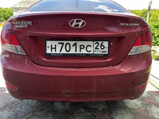 Hyundai Solaris 2012 автомобиль марки HYUNDAI модель Solaris 2012 г.в. VIN-номер Z94CU41CACR127321 Ознакомление с имуществом: с лотом №1 можно ознакомиться по месту его нахождения: 356300, Ставропольский край, Александровский р-н, Александровское с, Михайловская ул, дом № 32, предварительно…