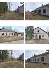 Нежилые здания, земельный участок 2506,9 кв.м, Ленинградская область. Нежилое здание (столовая) площадью 564,4 кв.м., с кадастровым номером 47:23:0000000:13916, нежилое здание (авторемонтные мастерские) площадью 1810 кв.м., с кадастровым номером 47:23:0000000:16579, караульное помещение общей…