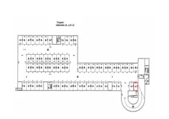Гараж 15.3 м², Москва, Широкая улица, дом 9, корпус 2, подвал, пом. м/м 1-ком.1, кадастровый номер: 77:02:0004001:12481