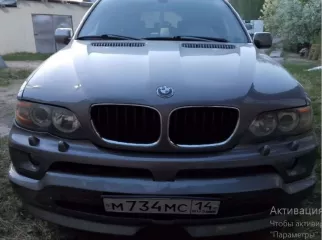 Автомобиль легковой, марка: BMW, модель: X5, VIN: 5UXFA13555LY10524, гос. рег. номер: М734МС14, год изготовления: 2005