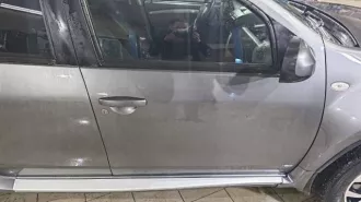 Автомобиль легковой: Nissan Terrano Идентификационный номер VIN: Z8NHSNHGD55421303 год выпуска 2016  Цвет: Серый Рабочий объем двигателя: 1998 см3 Мощность двигателя: 143 л.с. Паспорт транспортного средства  ПТС : Серия 78 ОН № 950559, выдан 11.04.2016