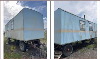 Бытовка, вагончик (Здание мобильное «Ставрополец»), 2 штуки, год выпуска 1998.
