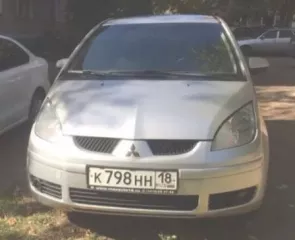 Легковой автомобиль, марка: МИЦУБИСИ КОЛЬТ, ГРЗ К798НН18, VIN ХМСXNZ36A8F070462, год выпуска 2008, цвет серебристый, мощность двигателя л.с.  Квт  109  80.200 .