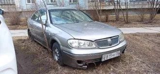 Nissan Bluebird Sylphy (NISSAN BLUEBIRD SYLPHY), 2004 г.в., 120 л.с., 389723 км, АКПП, номер двигателя № QG18-351423А, номер кузова №QNG10-107107, номер шасси НЕ УСТАНОВЛЕН, цвет серый, 1769 куб. см., гос. номер №Е815МУ54. Автомобиль находится в неисправном состоянии, не на ходу.