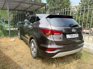 Hyundai Santa Fe 2017, 171 лс, полный привод, АКПП. Автомобиль легковой, марка: HYUNDAI, модель: SANTA FE, VIN: XWEST81CDH0001258, гос. рег. номер: С720НК45, год изготовления: 2017.