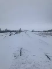Сооружение автодорога на промплощадку, кадастровый номер 62:19:0980101:470, по адресу: Рязанская область, Скопинский район, с. Петрушино, площадь 1440 кв. м.