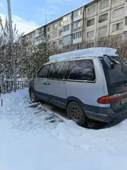 Nissan Largo 1994 года, 79 л.с., пробег 202381 км, АКПП, задний привод. Госномер Т844ВО49. Двигатель дизельный CD20-405989Х, объем 1973 см³, мощность 79 л.с. Кузов VNW30011917, серый цвет. Состояние: требуется полный ремонт и покраска кузова, значительная коррозия. Лобовое стекло с трещиной…