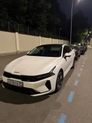 KIA K5 2023 года выпуска, белый, государственный регистрационный знак О516РВ29, VIN LJD6AA241P0036155.