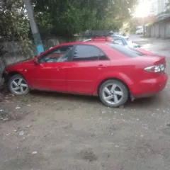 Mazda 6 2006 года, 120 л.с. Цвет: красный. VIN: JMZGG128271659118.