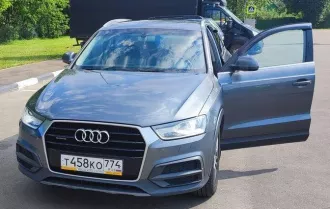 Лот №1 Легковой автомобиль, марка: AUDI Q3, год изготовления: 2015, цвет: серый, VIN: WAUZZZ8U1GR014422, ПТС: 55РР683419, г/н: Т458КО774, тип двигателя: бензиновый, двигатель №: CUL 010320, мощность двигателя, л. с.  кВт : 132/180.0, рабочий объем двигателя, куб. см: 1984, экологический класс…