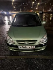 Хендэ Getz GL 1.4 MT. Год выпуска: 2008. Идентификационный номер (VIN): KMHBT51DP8U791937. Цвет кузова: светло-зеленый.