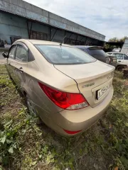 Hyundai Solaris, 2012 года, 123 лс, 219251 км. Автотранспортное средство со следующими характеристиками: Модель автомобиля: HYUNDAI SOLARIS; 2012 года выпуска; номер двигателя G4FC CW120283; VIN: Z94CT41DACR158524, ГРЗ Х154СН72, цвет Бежево-Серый, отсутствует аккумулятор.