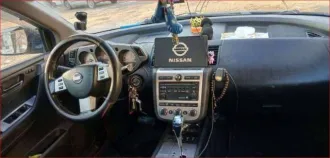 Nissan Murano, 2003 года, 245 лс, полный привод, АКПП, автомобиль легковой, марка: NISSAN, модель: MURANO, VIN: JN8AZ08W23W225352, гос. рег. номер: Т612ХН125, год изготовления: 2003