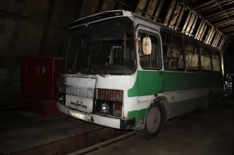 Автобус ПАЗ32051 (идентификационный номер (VIN) XTM3205195003969, год выпуска 1995, кузов № 95003969, цвет бело-зеленый)