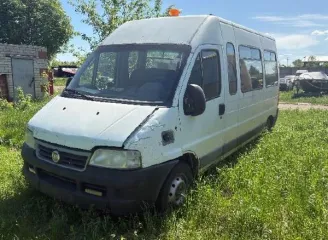 Fiat Ducato, 2011 Автобус FIAT DUCATO, гос. № О165АН 116 VIN № Z7G244000BS028517, 2011 года выпуска. Количество мест: 15. Габаритные размеры, мм: 5689х2024х2580. Масса без нагрузки, кг: 2 500. Двигатель: дизельный. Объем двигателя, куб.см: 2 286. Мощность двигателя: 110 л.с. / 81 кВт. Страна сборки…