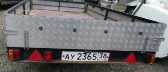 Прицеп Аляска 7143, 2023 года выпуска, гос. номера: АУ236538, идентификационный номер (VIN): XDD714300P0013396.