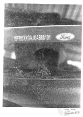 Ford Fusion 2010 года, серого цвета, госномер А335ВО92, VIN: WF0UXXGAJUAB88101. Состояние хорошее. Имеются царапины на заднем бампере слева и многочисленные сколы с царапиной на переднем капоте. Салон и шины в хорошем состоянии. Пробег 176013 км. Автомобиль на ходу.