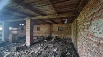 Гараж годные остатки площадь 1685,9 квадратных метров, котельная годные остатки площадь 122,6 квадратных метров, склад годные остатки площадь 464,4 квадратных метров. Адрес: Курганская область, Альменевский район, село Альменево, улица Ленина, 2а.