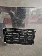 Вакуумный упаковщик DZ400, настольный. Заводской номер: 2016050003.