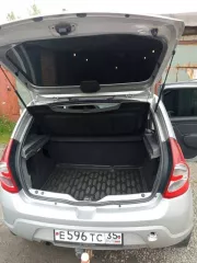 Легковой автомобиль Dacia Sandero год изготовления: 2009, цвет: серебристый, VIN: UU1BSDBNH41395213, ПТС: 35УВ 928060, г/н: Е596ТС35, мощность двигателя, л.с. (кВт): 75 (55), объем двигателя, куб. см. 1149, тип двигателя: бензиновый