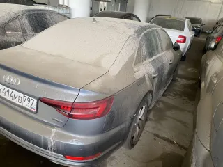 Audi A4 2018 года выпуска, VIN: WAUBNAF4XKA028229, госномер: К414МВ797.