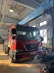 АМТС груз. седельный тягач, крановый манипулятор Daewoo Novus K4DVF, 2012, г/н У605АХ125, VIN KL3K4DVF1CK000444, №шасси (рамы) KL3K4DVF1CK000444, №двиг.204197СВ. Год выпуска: 2012. Марка грузовика: АМТС груз. седельный тягач, крановый манипулятор Даеву Новус К4ДВФ. Модель грузовика: АМТС груз…
