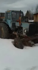 Трактор MTZ-82 1984 года, марка модель: МТ3-82, ведущий мост 616086, цвет синий, № двигателя: отсутствует, гос.знак серия кв №7462