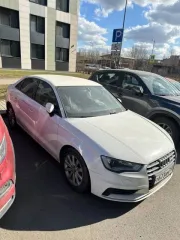 Audi A3 2015 года, 125 л.с., цвет белый, VIN WAUZZZ8VOG1039559, гос. номер T673AM750